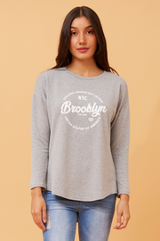 Brooklyn knit grey