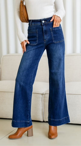 Stanley Jeans Dark Blue Cgj1622