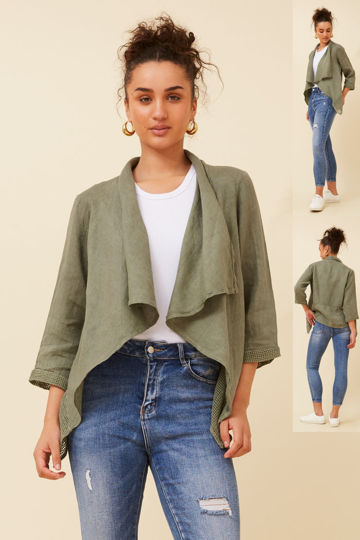 Reba Jacket Khaki