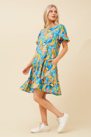 Lilly Dress Turquoise