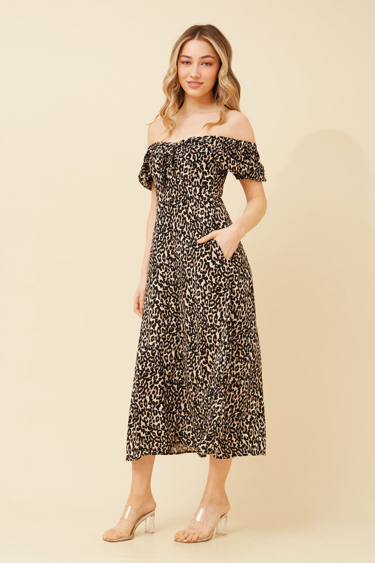 Mia Dress Leopard print