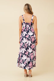 Meghan Dress Multi/Pink/Navy