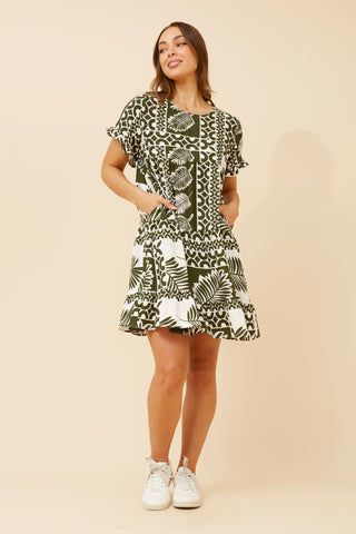 Rianna Dress Olive