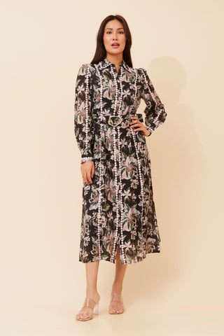Jessica Dress Multi Pink