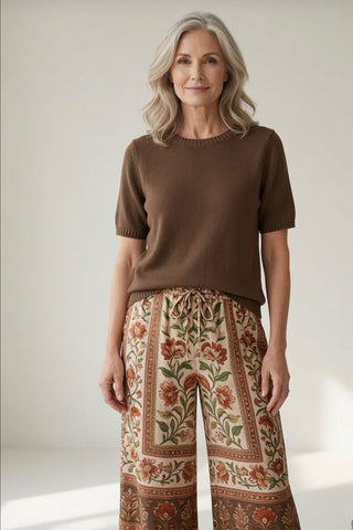 Scottie Knit Chocolate