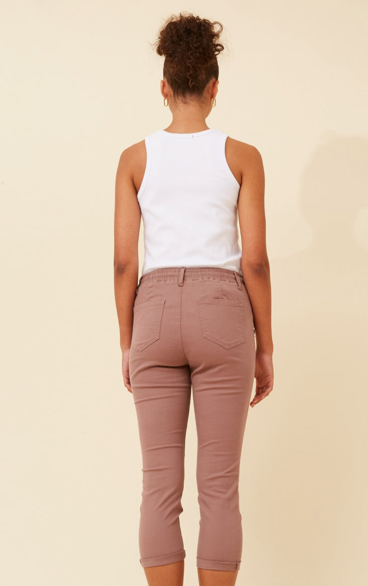 Becky Joggers Walnut