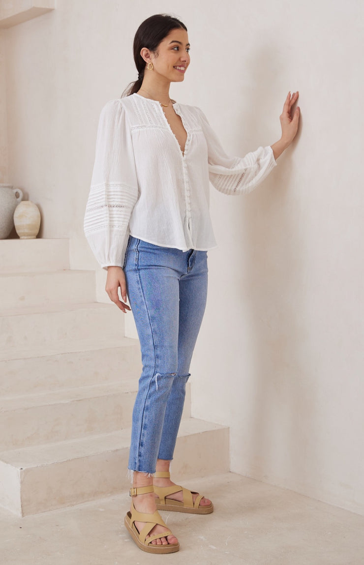 Katrina Shirt White