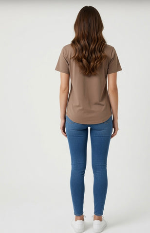 Tiger Tee Brown