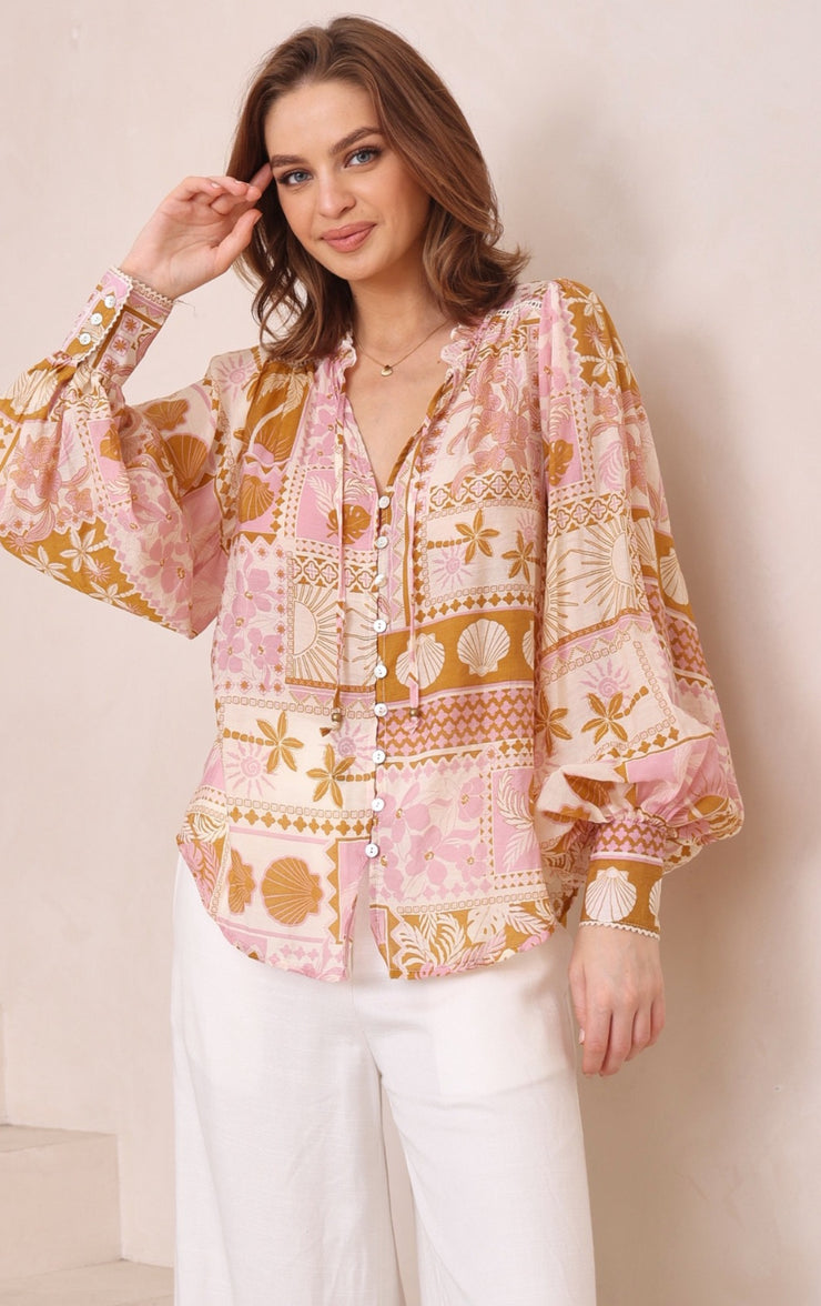 Sieanna Shirt Soft Floral