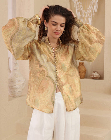 Myla Shirt Soft Pastle colours