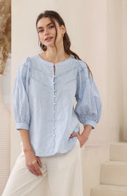 Brie Top Blue