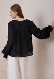 Sheila Shirt Black