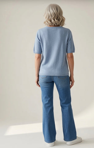 Scottie Knit Sky Blue
