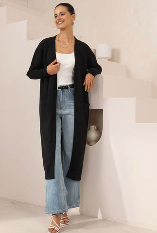 Chelsey Cardigan Black