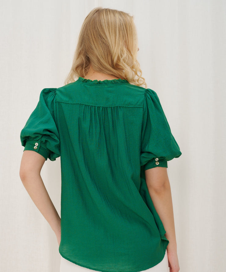 Brody Top Emerald Green