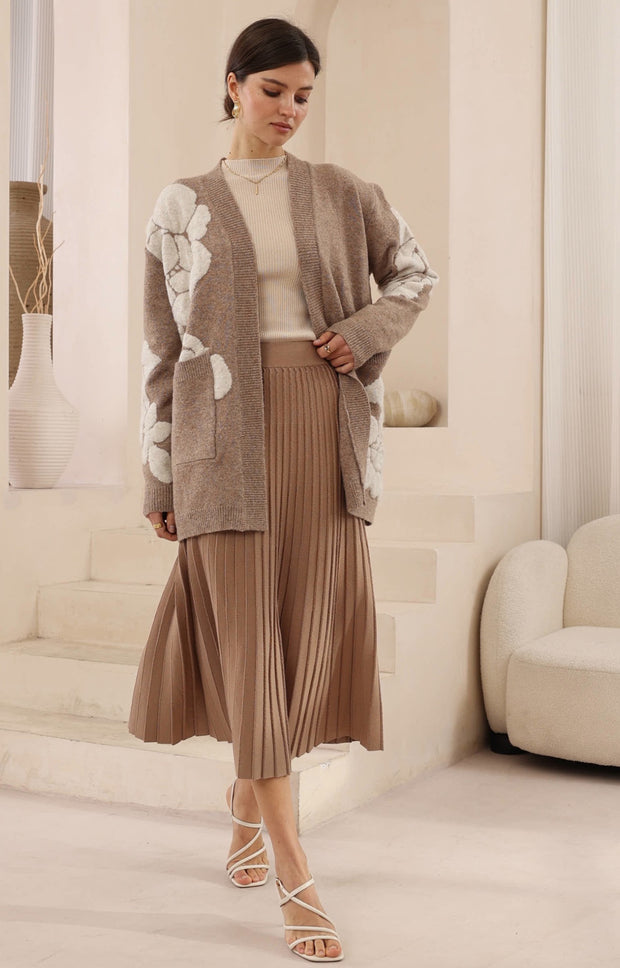 Gracie Skirt light Coffee