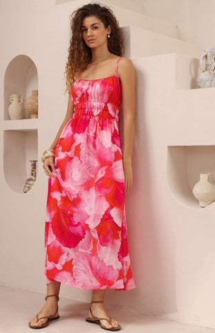 Kristen Dress Multi Pink