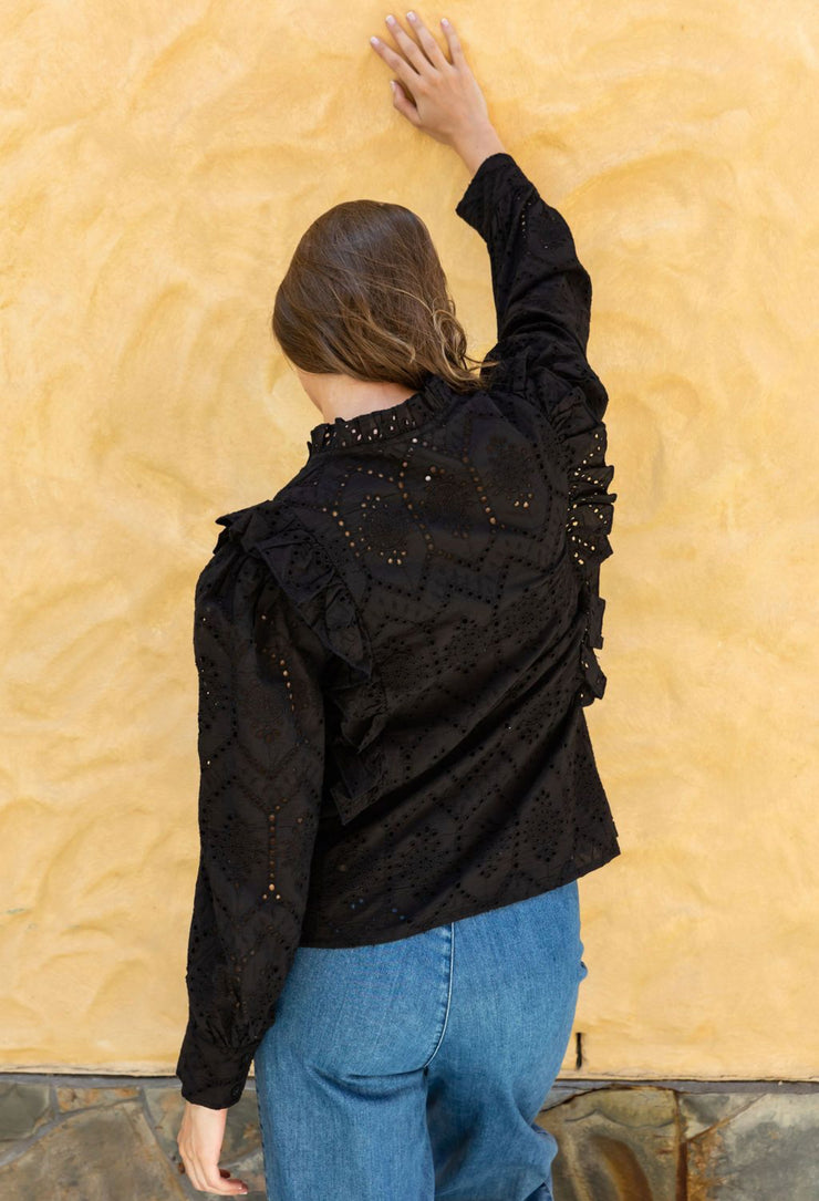 Teeghan Shirt Black