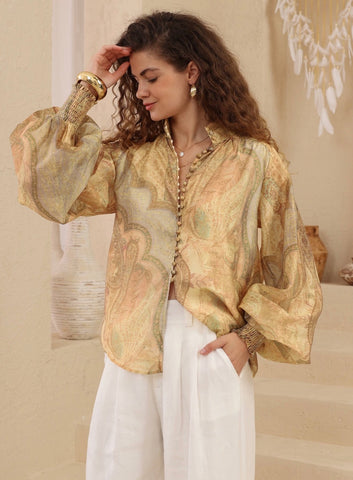 Myla Shirt Soft Pastle colours