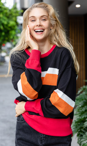 Malory Knit Stripe