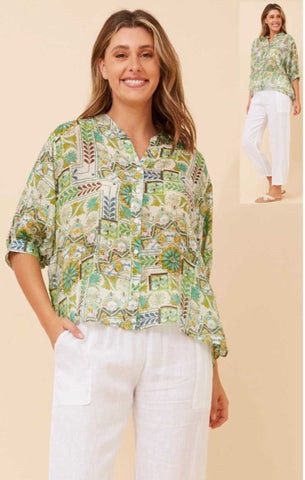 Mellisa Shirt Lime