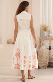 Masey Dress White