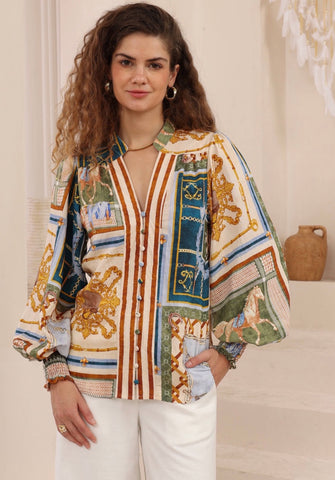 Ellie shirt Multi Colours