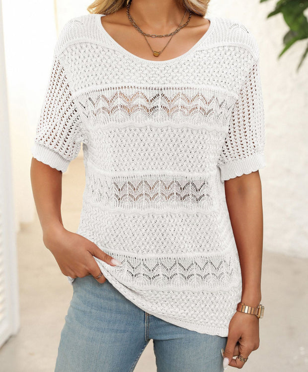 Tara Top White