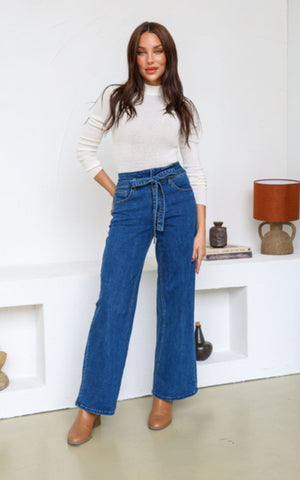 Bindy Jeans Mid Dark CGJ1772