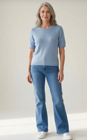 Scottie Knit Sky Blue