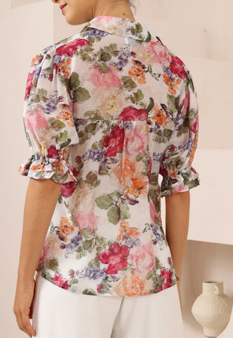 Kya Shirt Multi/pinks