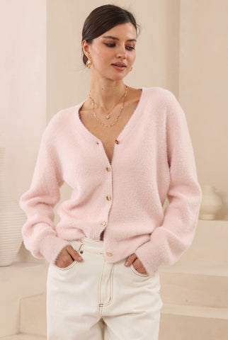 Roxy Cardi Pink
