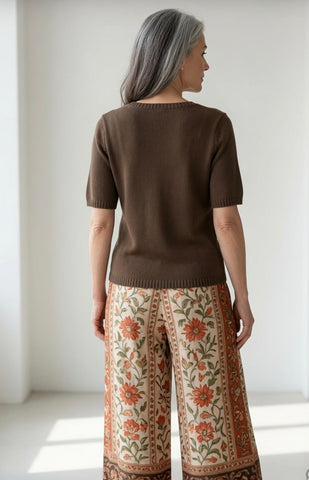 Scottie Knit Chocolate