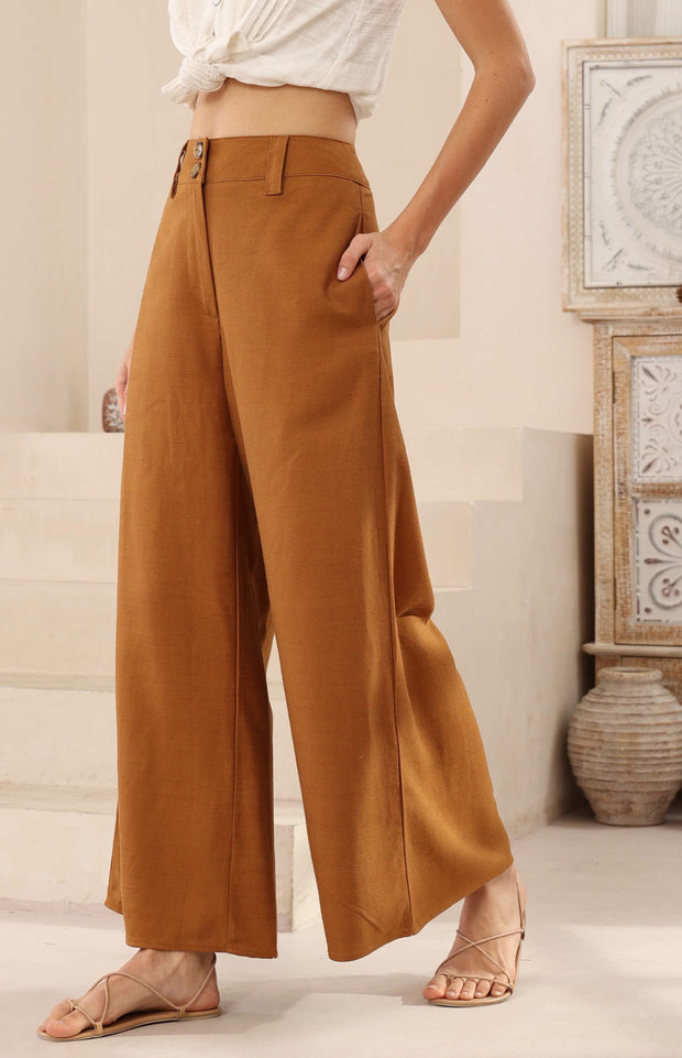 Freda Pant Tan