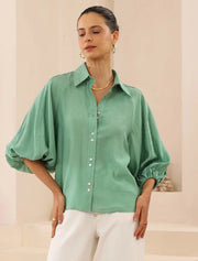 Monica Shirt Green