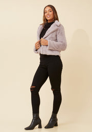 Blyss Jacket Silver