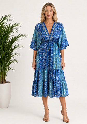 Chole Dress Blue