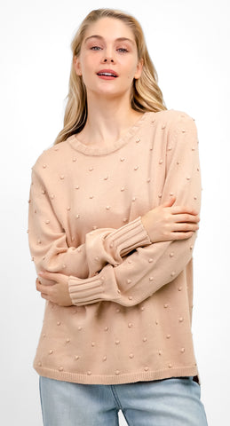 Monica Knit Almond