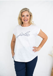 Jolie Top White