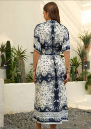 Tiffany Dress Navy