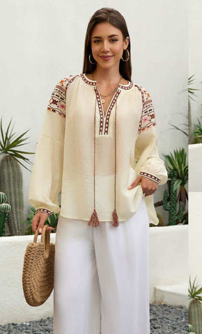 Ellen Shirt Beige