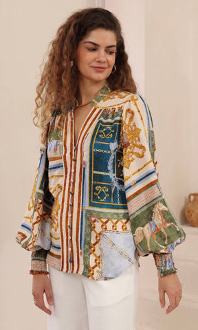 Ellie shirt Multi Colours