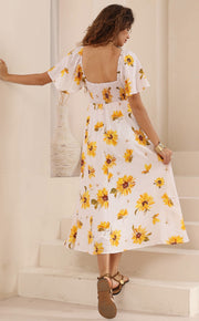 Shelby Dress Daisy print
