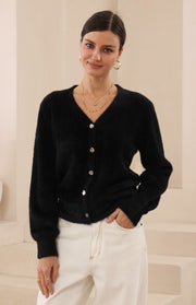 Hattie Cardigan Black