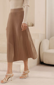 Gracie Skirt light Coffee