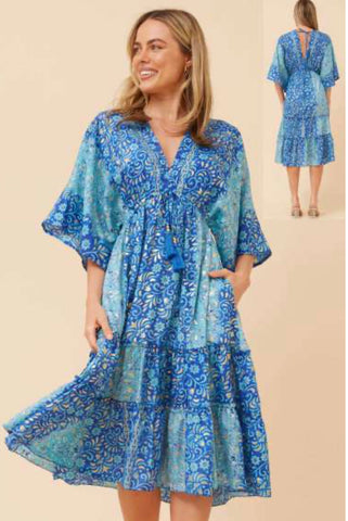 Chole Dress Blue