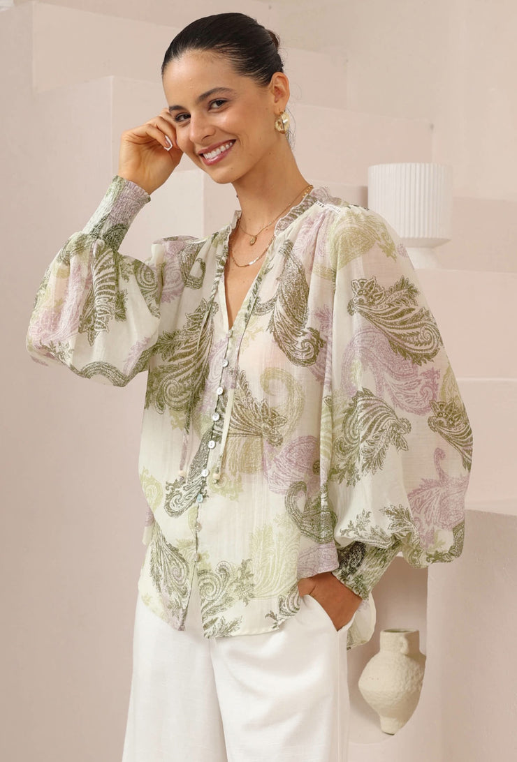 Rachel Shirt Sage