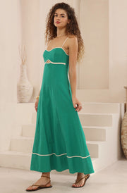 Courtney Dress Green