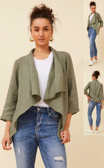 Reba Jacket Khaki