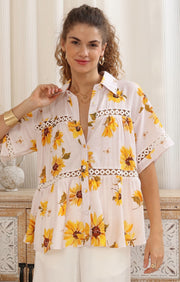Nelly Shirt SunflowerPrint